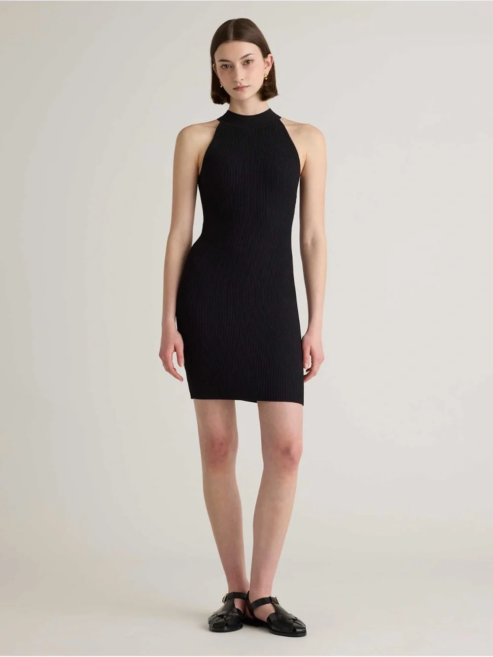 high neck ribbed mini dress Amazon.com: Women's Long-Sleeve High-Neck Ribbed Knit Mini Dress, Sexy Bodycon Party & Casual Club Solid Dress Off-White : Clothing, Shoes & Jewelry
